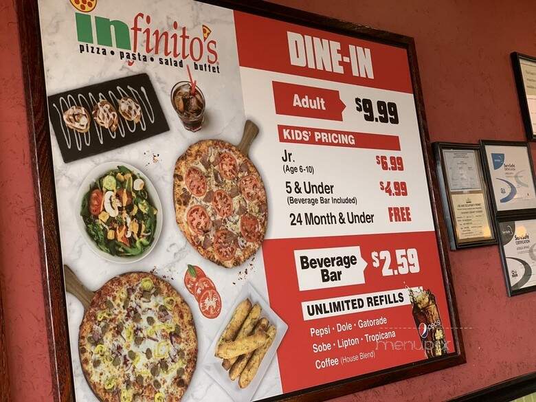 Infinito's Pizza/Pasta Buffet - Lancaster, PA