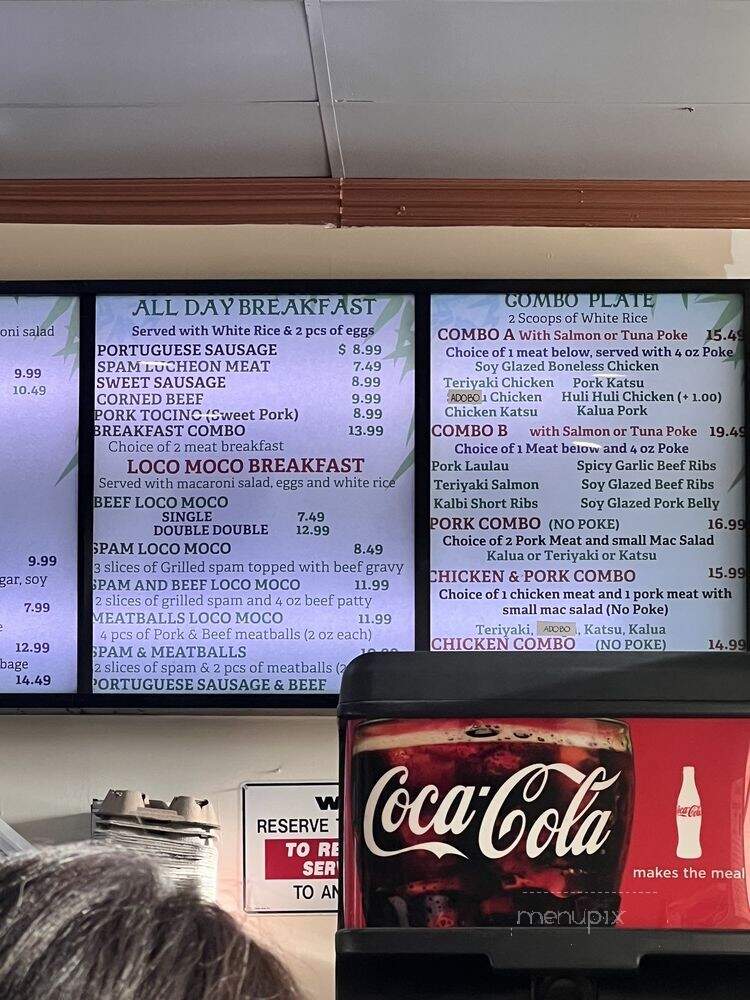 Poke Etc. - Long Beach, CA menu_pic
