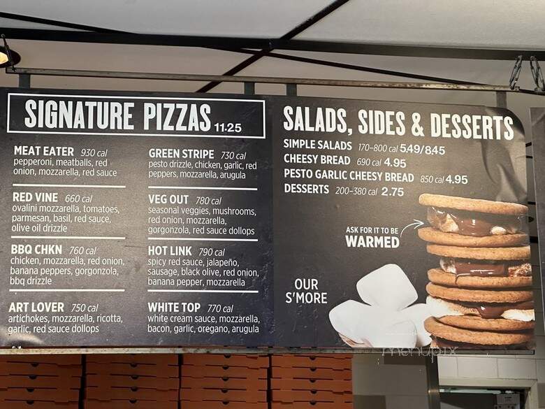 Blaze Pizza - Riverside, CA menu_pic