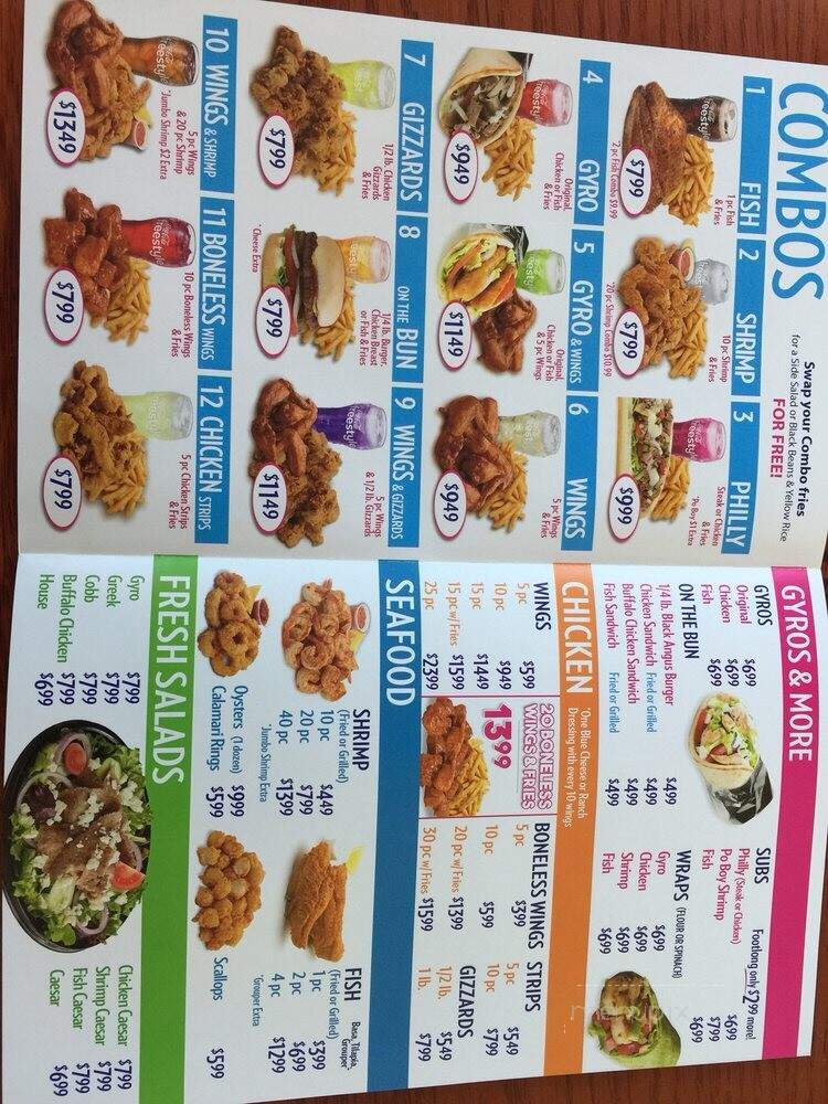 Salem's Gyros & Subs - Auburndale, FL menu_pic