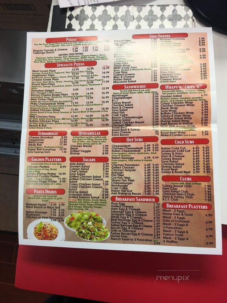 Lake Trout and Chicken - Baltimore, MD menu_pic