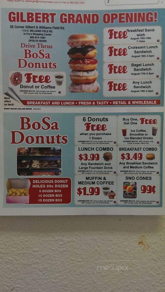 Bosa Donuts - Gilbert, AZ