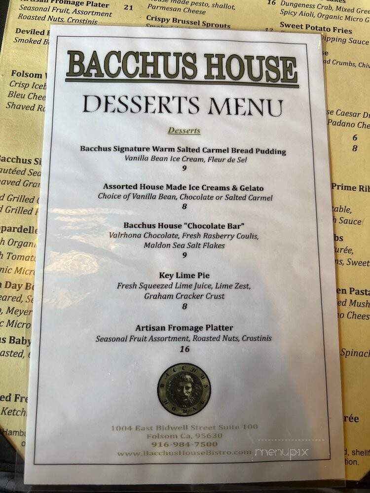 Bacchus House - Folsom, CA