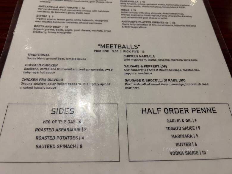 Three Vines Bistro - Saratoga Springs, NY menu_pic
