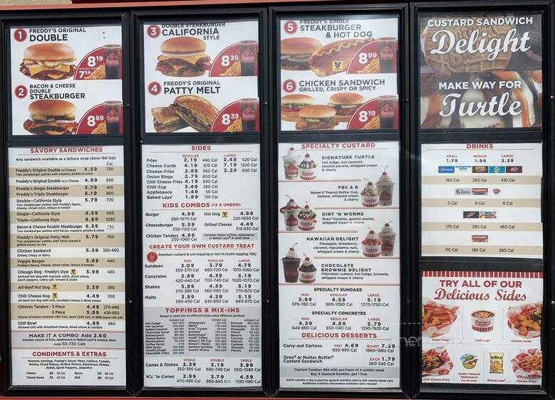 Freddy's Frozen Custard & Steakburgers - Meridian, ID menu_pic