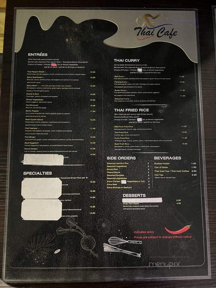 Thai Cafe - Downers Grove, IL