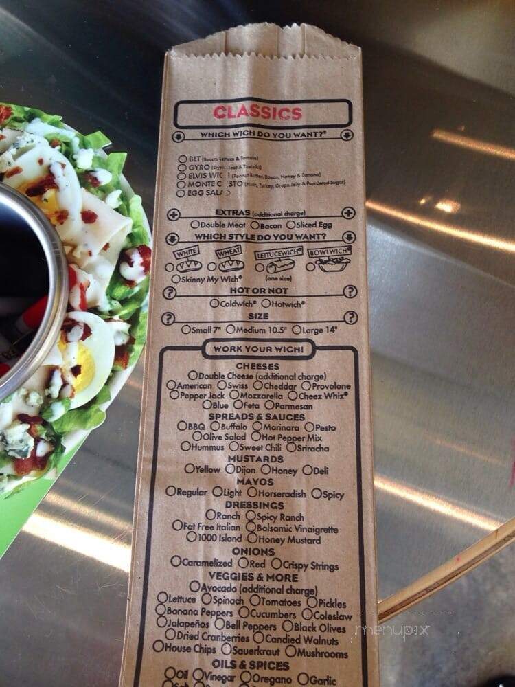 Which Wich Surfide - Myrtle Beach, SC menu_pic