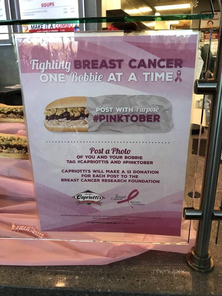Capriotti's Sandwich Shop - Las Vegas, NV menu_pic