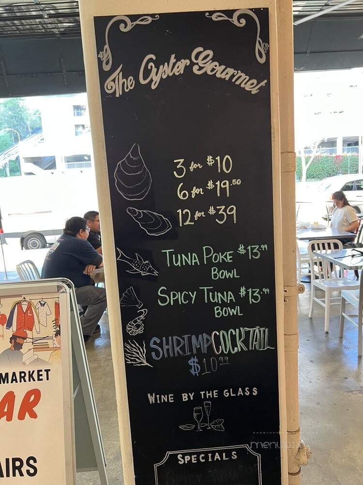 The Oyster Gourmet - Los Angeles, CA menu_pic