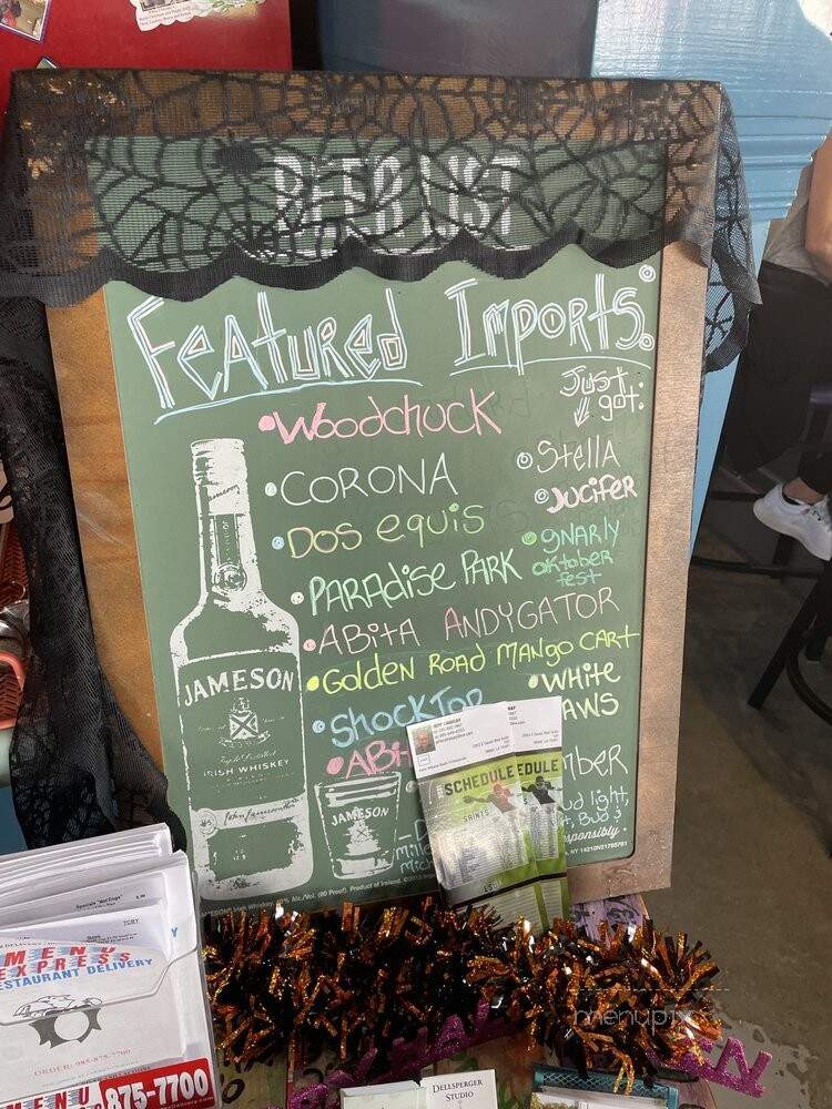 Bruiser's - Slidell, LA menu_pic