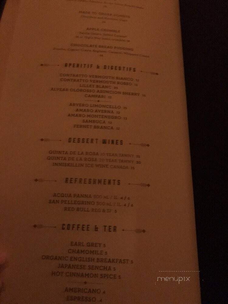 Nice Guy - Los Angeles, CA menu_pic