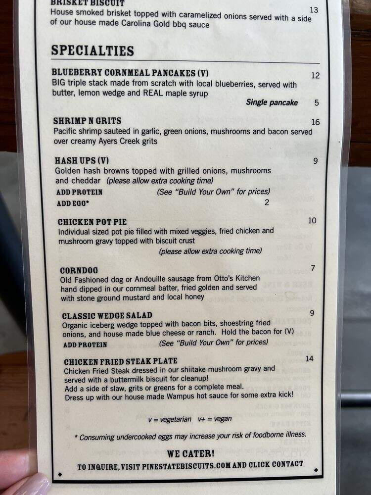 Pine State Biscuits - Portland, OR menu_pic