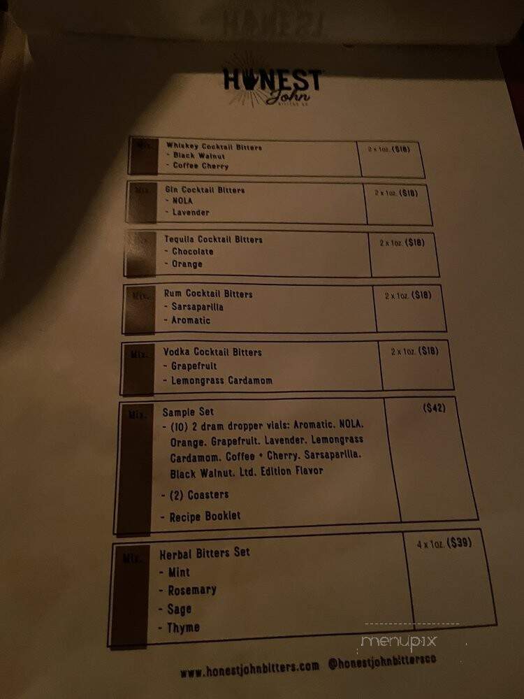 The Rest - Salt Lake City, UT menu_pic