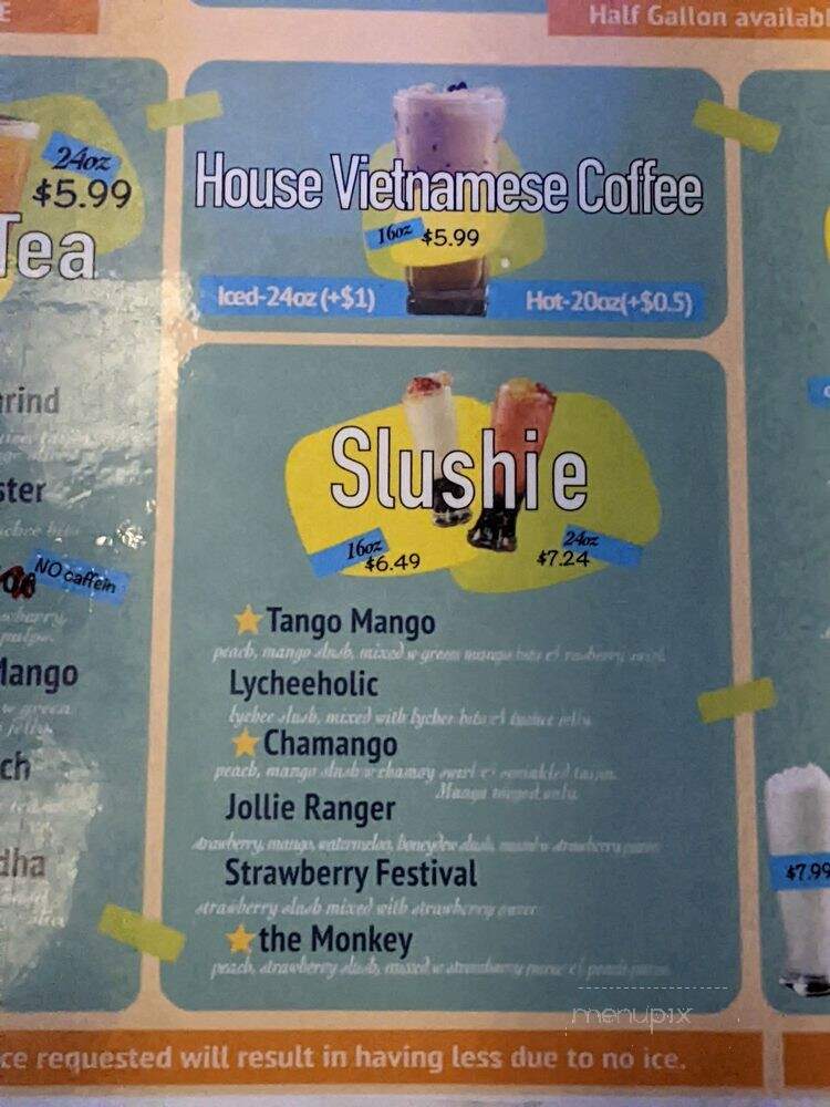 Cha2o - Artesia, CA menu_pic