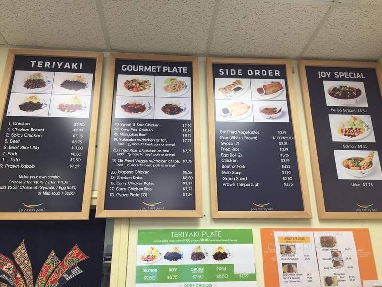 Joy Teriyaki - Wilsonville, OR