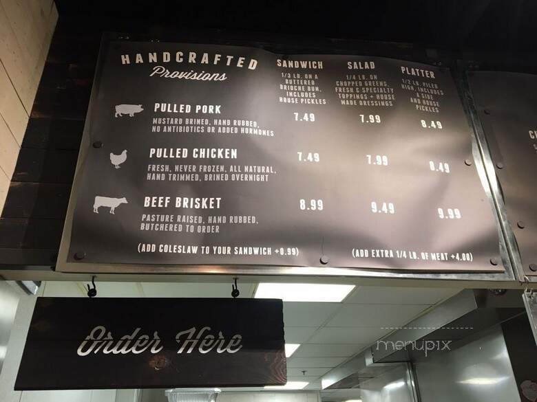 Blackwood BBQ - Chicago, IL menu_pic