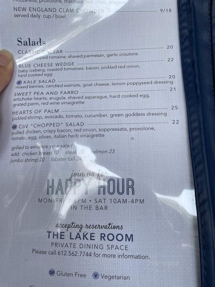 Cov - Wayzata, MN menu_pic