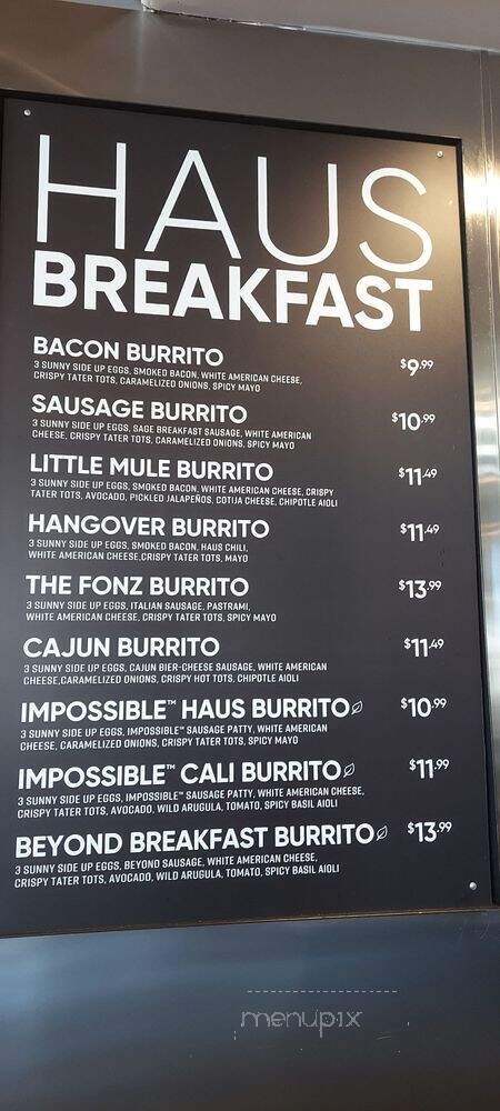 Dog Haus Thousand Oaks - Thousand Oaks, CA menu_pic
