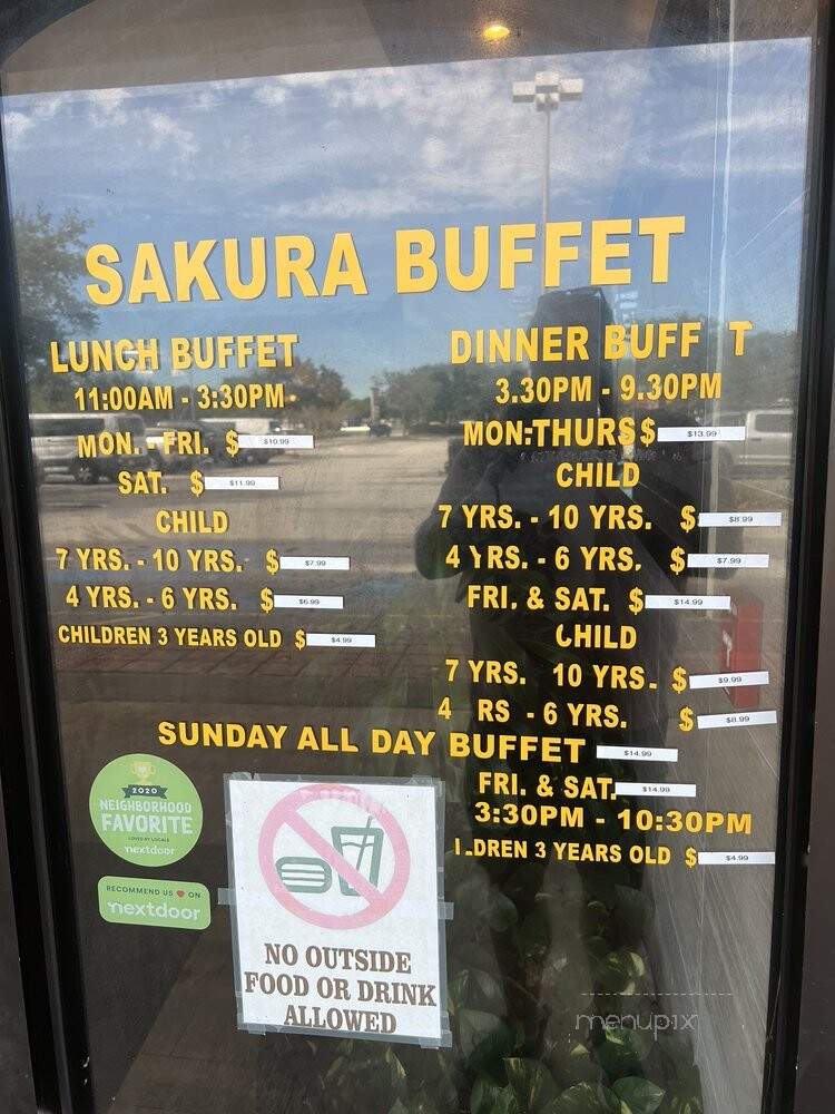 Sakura Buffet - Jacksonville, FL