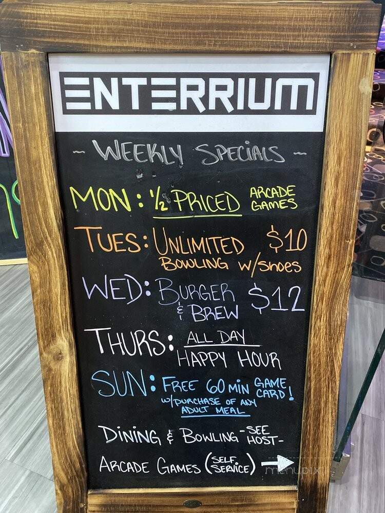 Level 257 - Schaumburg, IL menu_pic