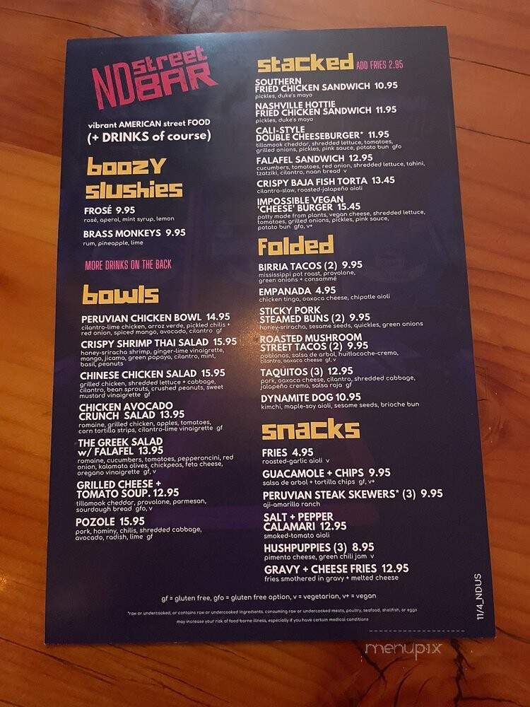 Next Door - Denver, CO menu_pic