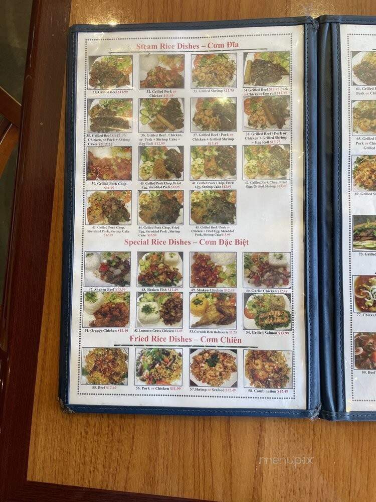 Pho Kobe - Torrance, CA menu_pic