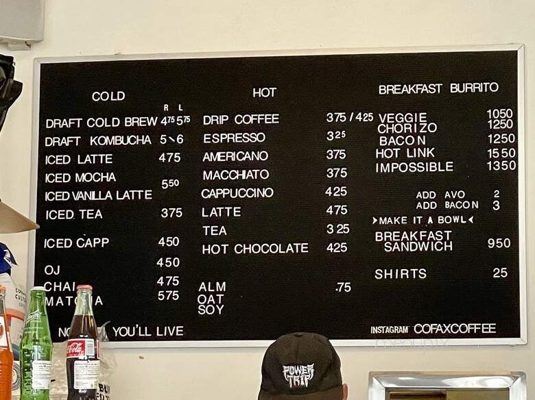 Cofax Coffee - Los Angeles, CA