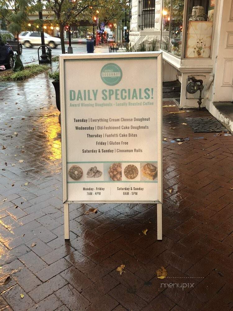 District Doughnut - Washington, DC menu_pic