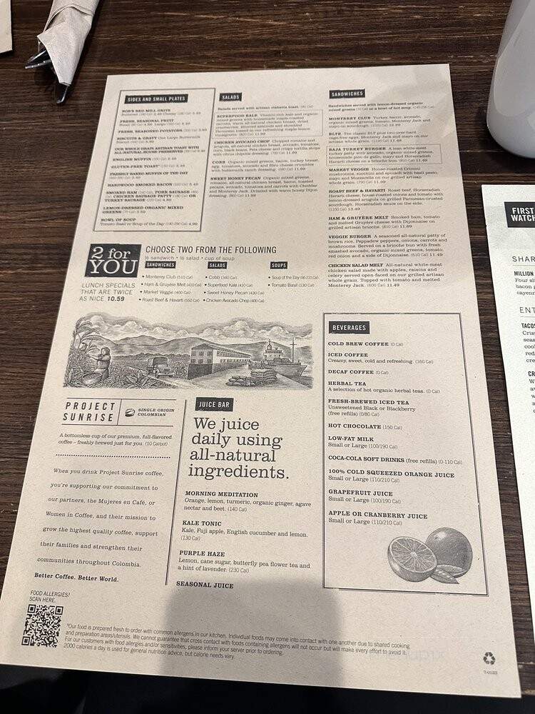 First Watch - Laurel, MD menu_pic