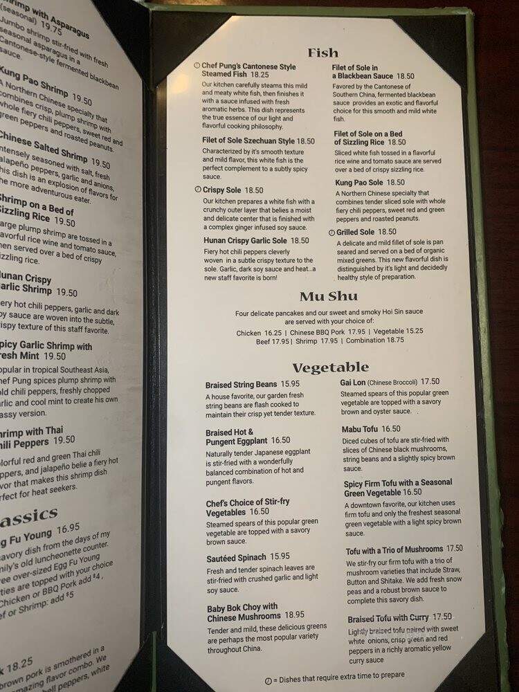 New Moon Restaurant - San Marino, CA menu_pic