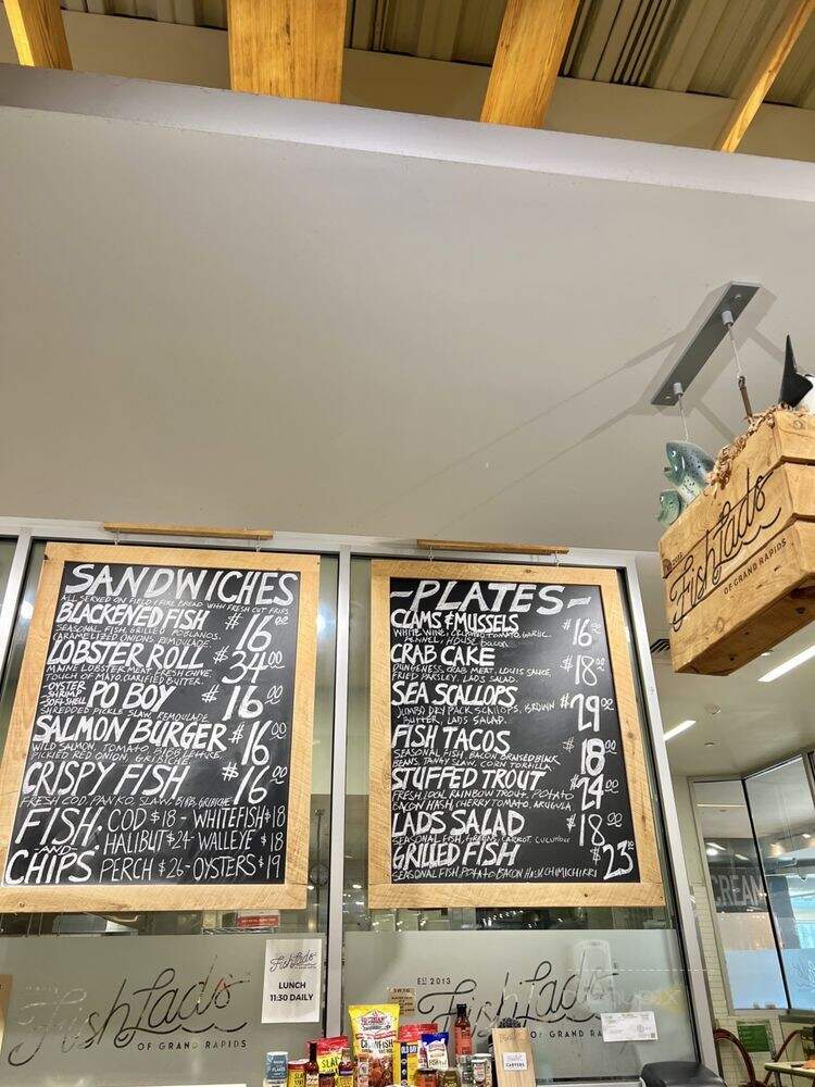 Fish Lads - Grand Rapids, MI menu_pic