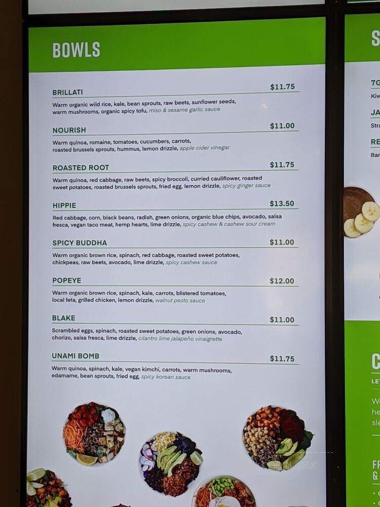 7 Greens - Detroit, MI menu_pic