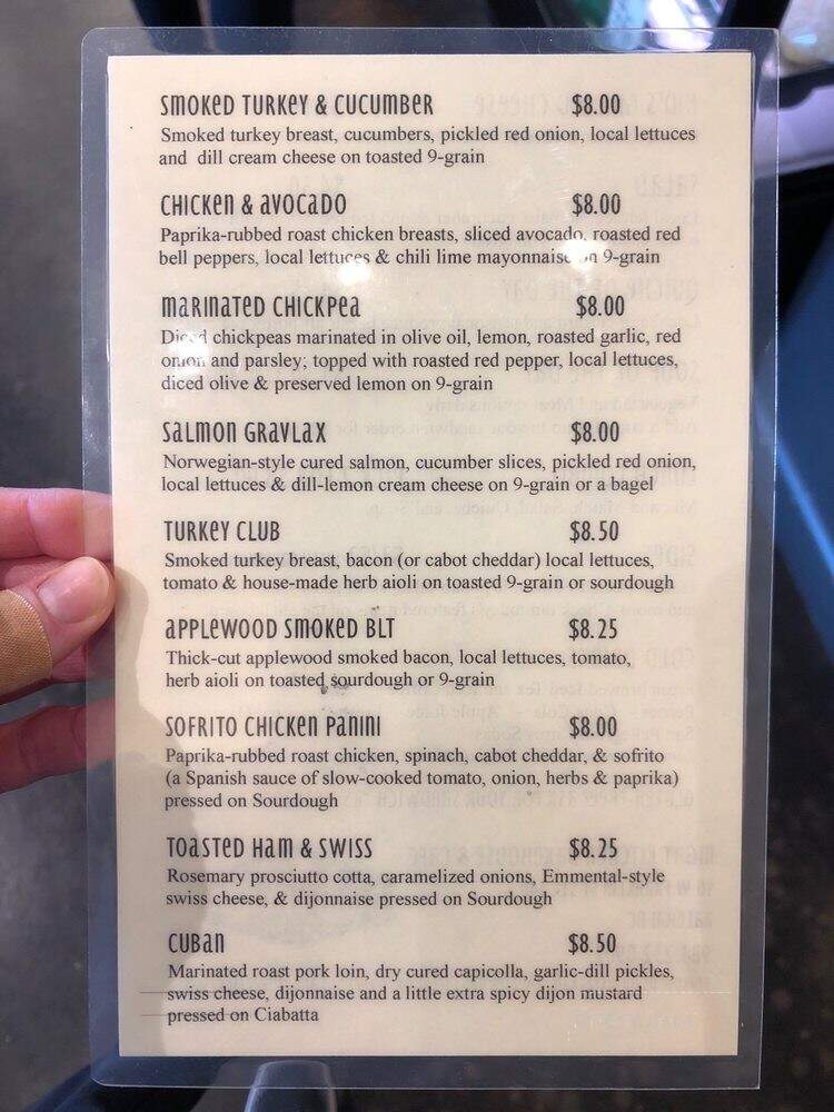 Night Kitchen - Raleigh, NC menu_pic