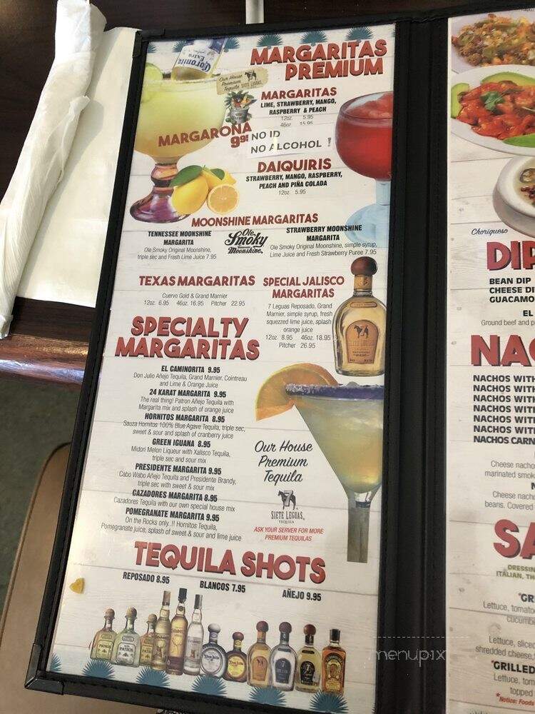 El Sombrero - Nashville, TN menu_pic