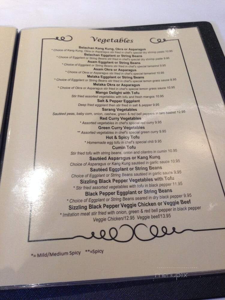 Mango Garden - Fremont, CA menu_pic