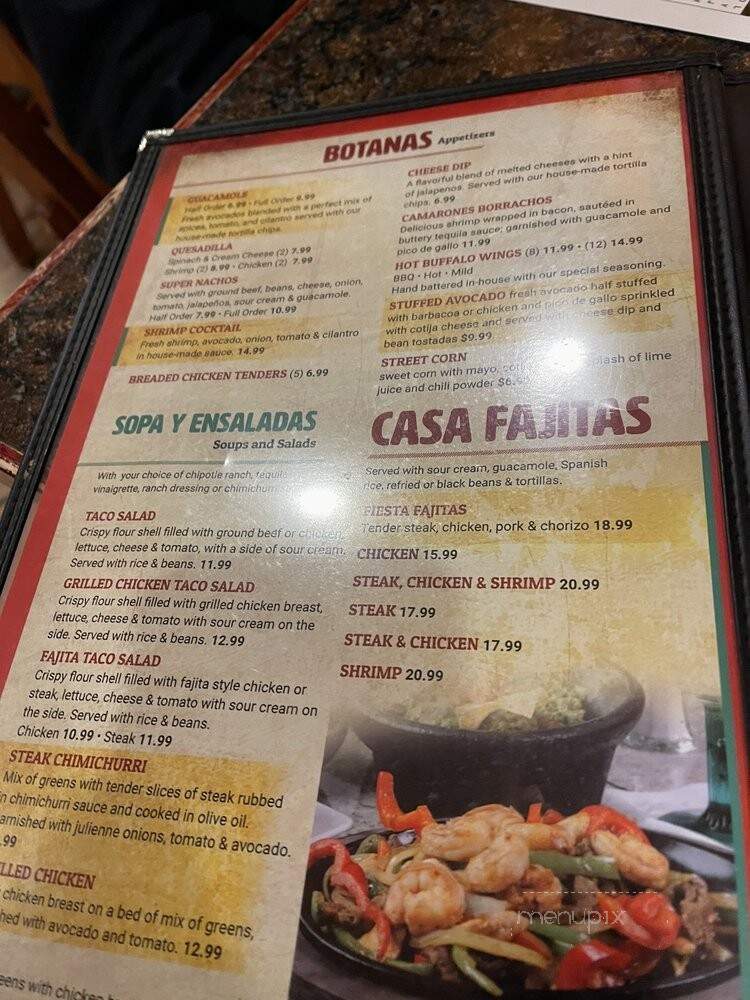 Cass Tequila - West Bend, WI menu_pic