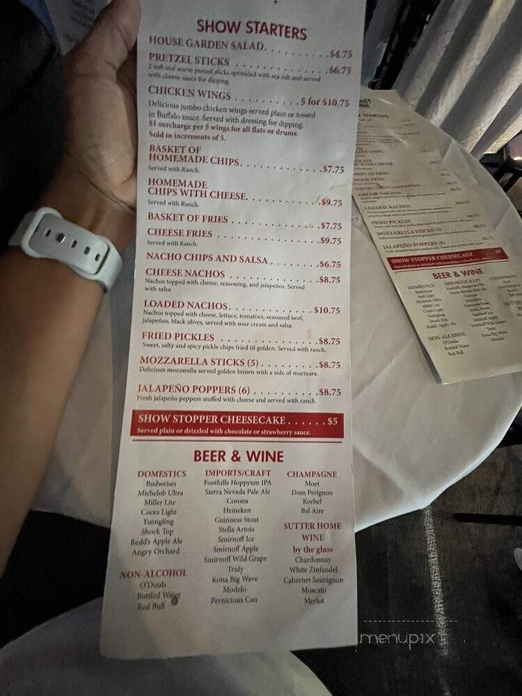The Comedy Zone - Greensboro, NC menu_pic