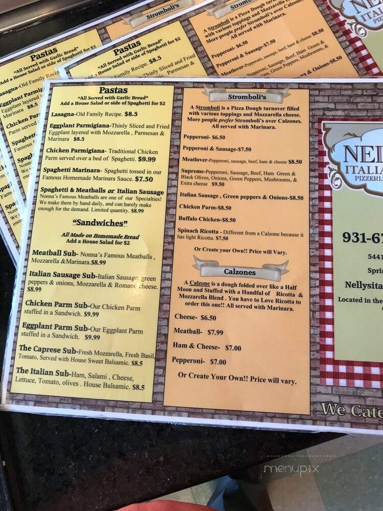 Nellys Italian Cafe - Spring Hill, TN