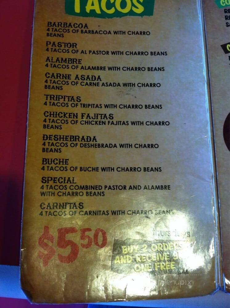 El Chihuahuita's Tacos Al Pastor - El Paso, TX