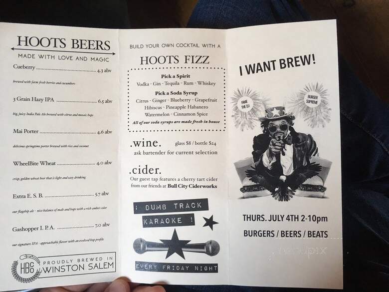 Hoots Roller Bar & Beer Company - Winston-Salem, NC