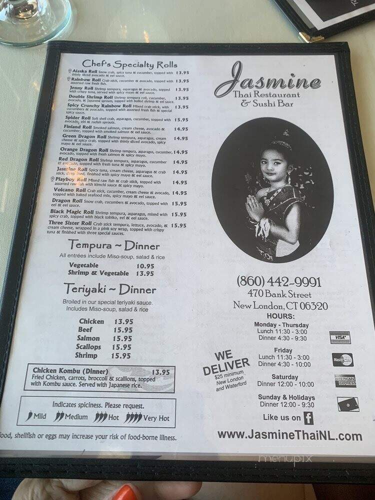Jasmine Thai Restaurant - New London, CT