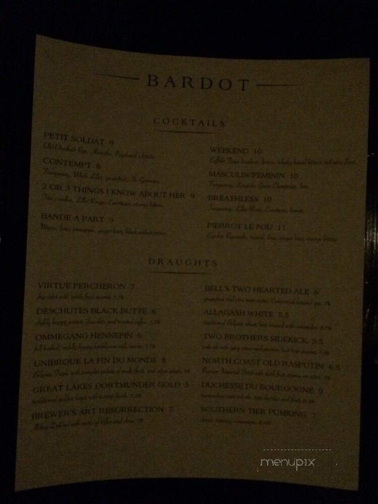 Bardot Cafe - Philadelphia, PA