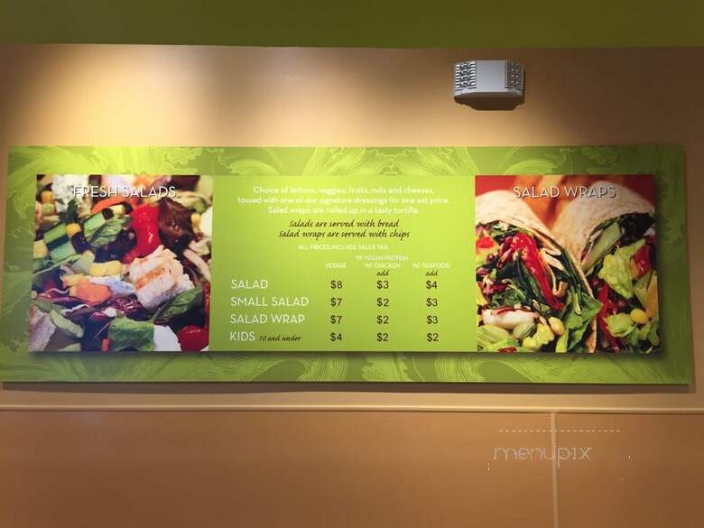 Salata - Flower Mound, TX menu_pic