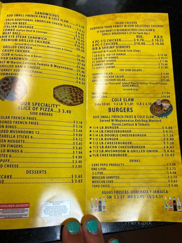 Guerrero's Tacos & Pizza - Chicago, IL menu_pic