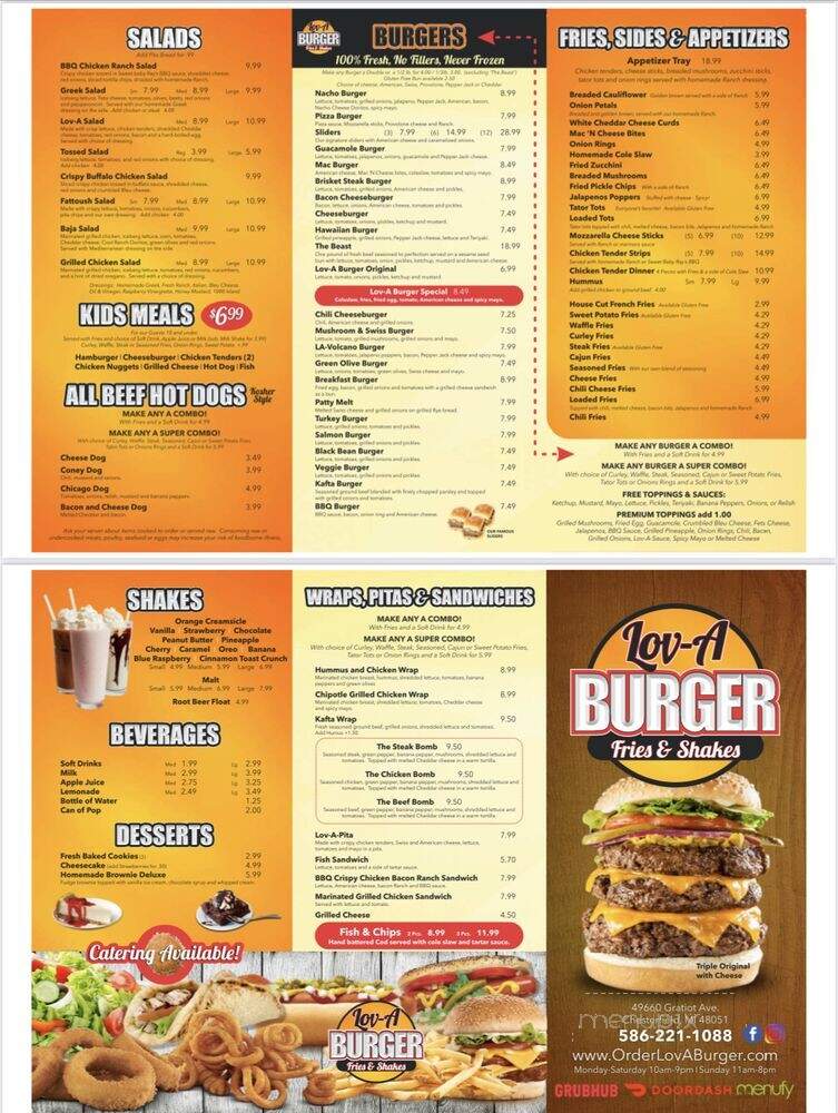 Lov-a Burger - New Baltimore, MI