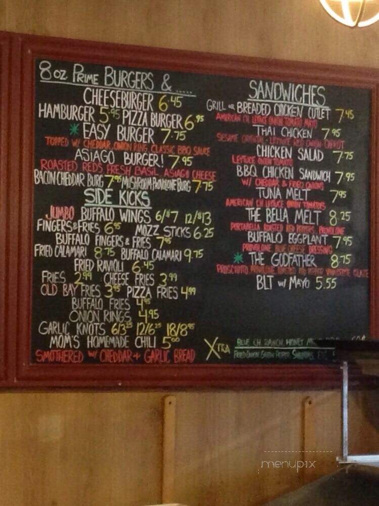 Speakeasy Pizzeria & Rstrnt - Ship Bottom, NJ menu_pic