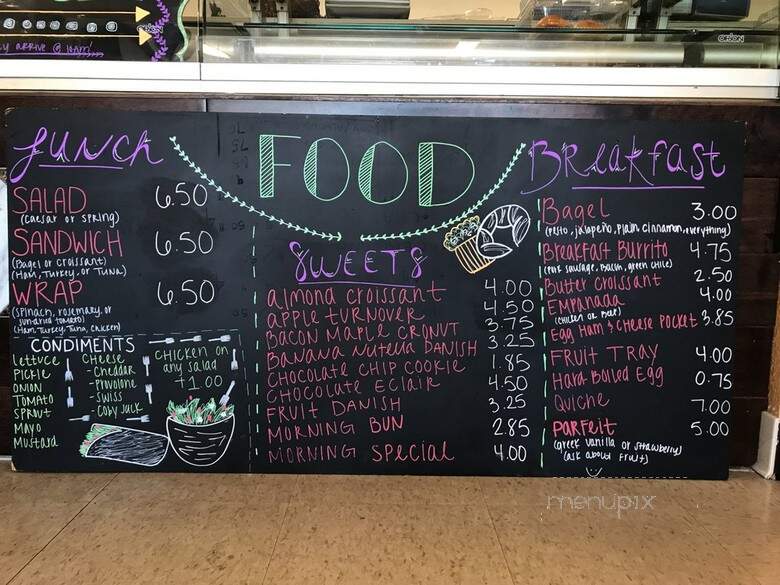 Grind Coffee House - Vallejo, CA menu_pic