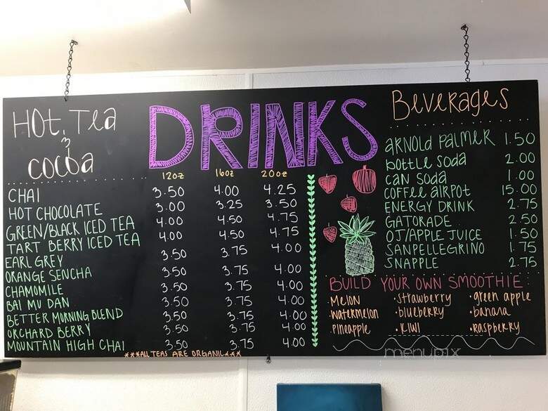 Grind Coffee House - Vallejo, CA menu_pic