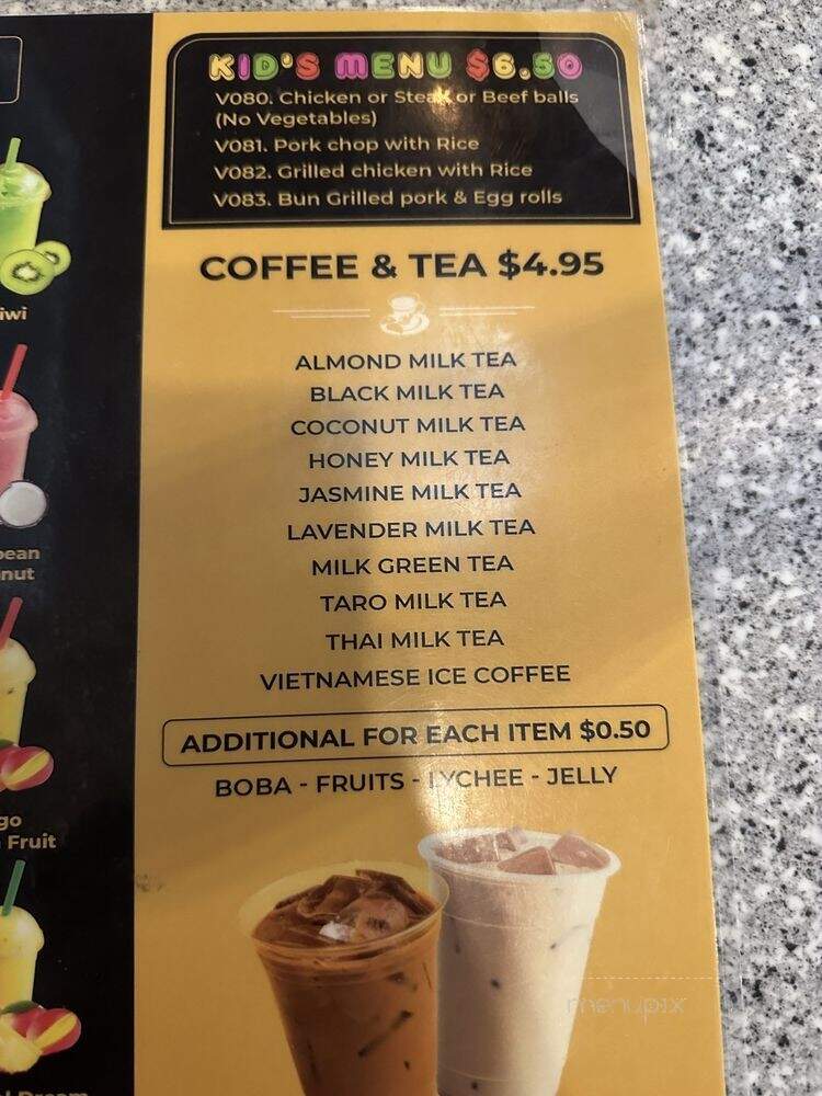 King Pho - Chicago, IL menu_pic