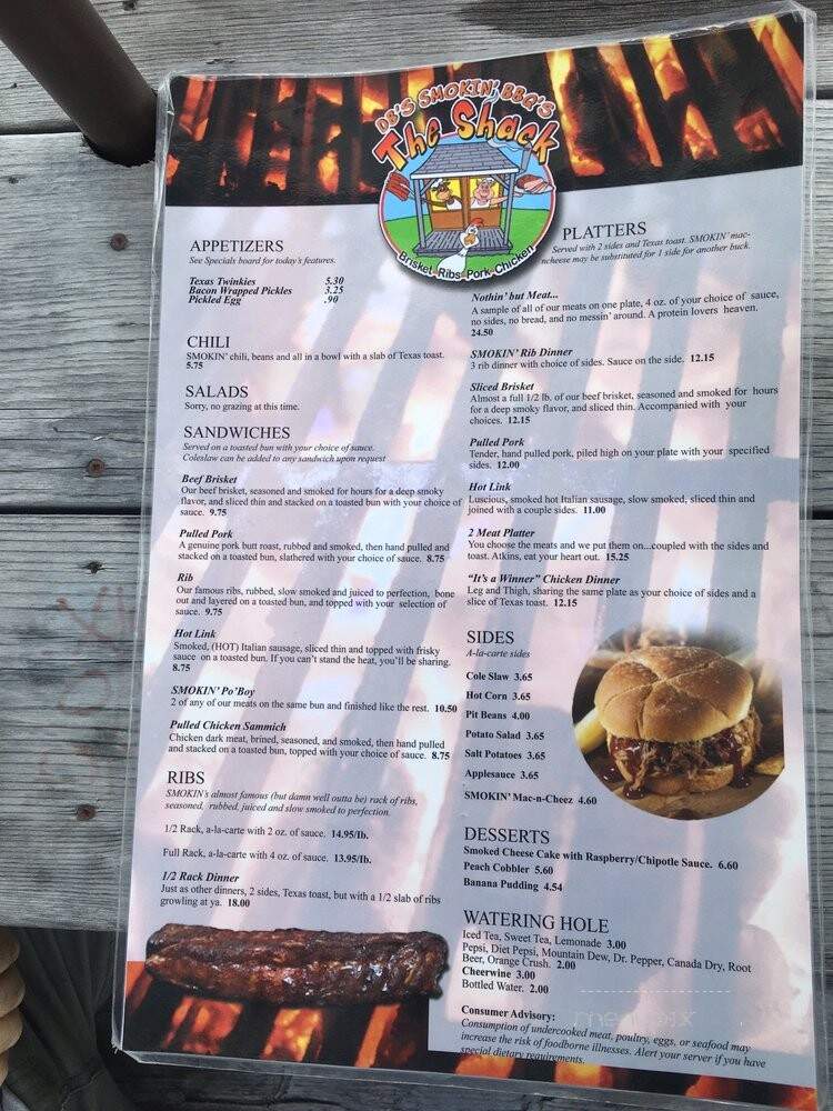 Smokin' BBQ - Lucinda, PA